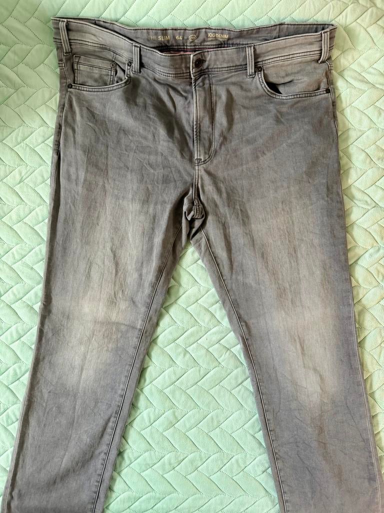 C&A slim jeans flex jog denim grijs maat 64 nieuw, Kleding | Heren, Spijkerbroeken en Jeans, Ophalen of Verzenden, Nieuw, Grijs