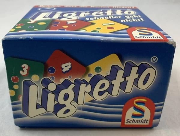 Schmidt Ligretto Blauw Kaartspel Razendsnel Familienspel, Coolsingel 104, 3011 AG Rotterdam, Netherlands, Schmidt, Verzenden, Een of twee spelers