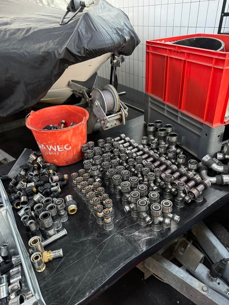 Viega Koppelingen, Doe-het-zelf en Verbouw, Metalen, Ophalen, Viaga, Viaga, Viega