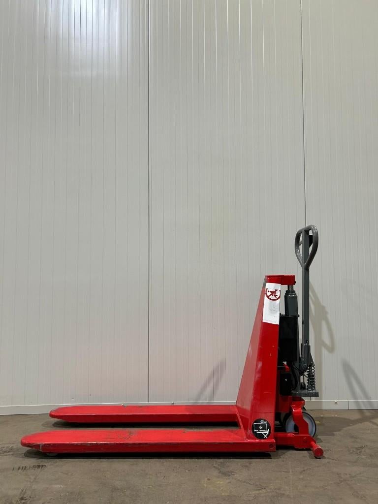 Schaarlift elektrisch - pompwagen - palletwagen - 2021., Ophalen, Gebruikt