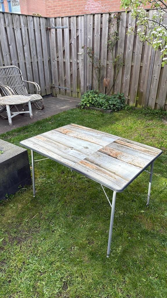 Campingtafel, Caravans en Kamperen, Ophalen, Gebruikt, Campingtafel