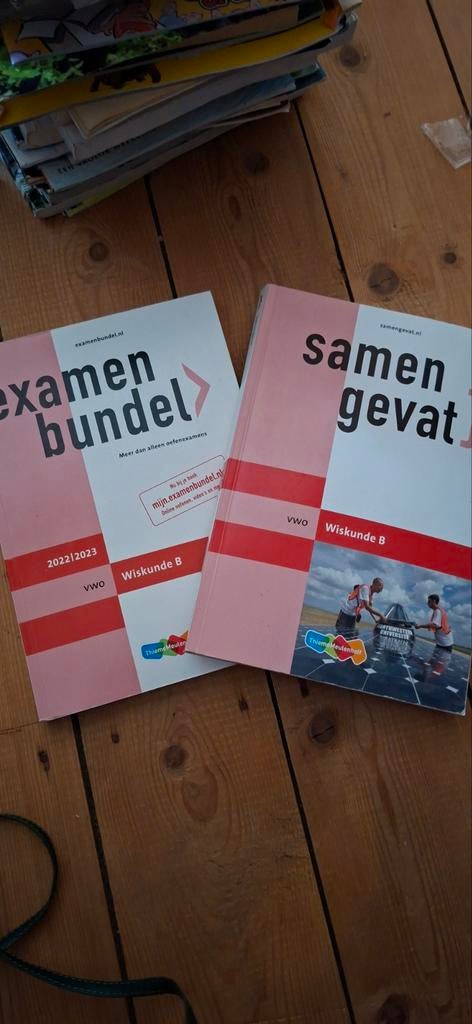 Wiskunde B VWO samengevat en examenbundel, Boeken, Schoolboeken, Ophalen of Verzenden, Zo goed als nieuw, VWO, Wiskunde B