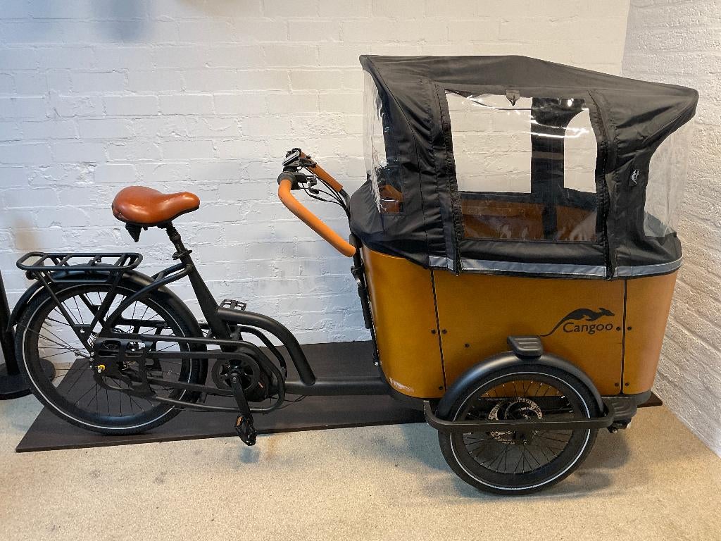 Cangoo Buckle 8 versn. met Schijfrem met hydraulische bed., Gebruikt, Cangoo, 3 kinderen, Huif