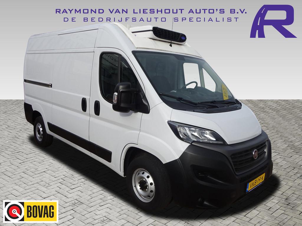 Fiat Ducato 35 2.3 MultiJet L2H2 KOELWAGEN KOELBUS, Voorwielaandrijving, Stof, Gebruikt, Wit