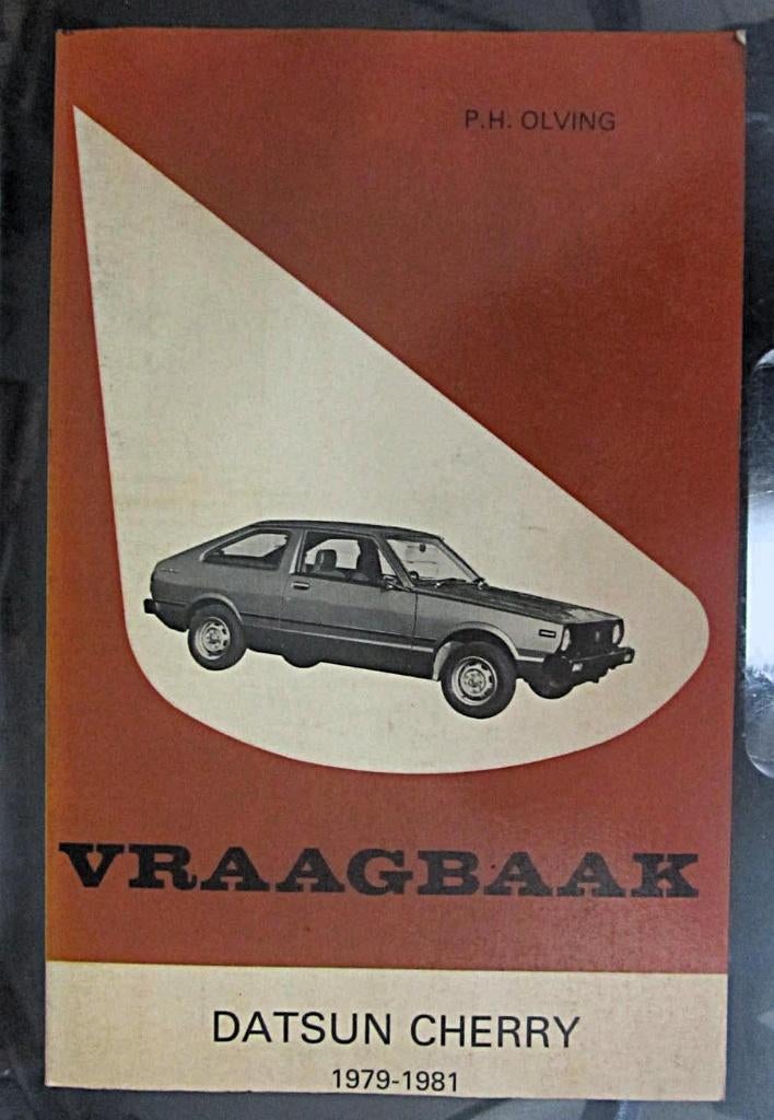 vraagbaak   DATSUN CHERRY       1979  / 1981, Ophalen of Verzenden