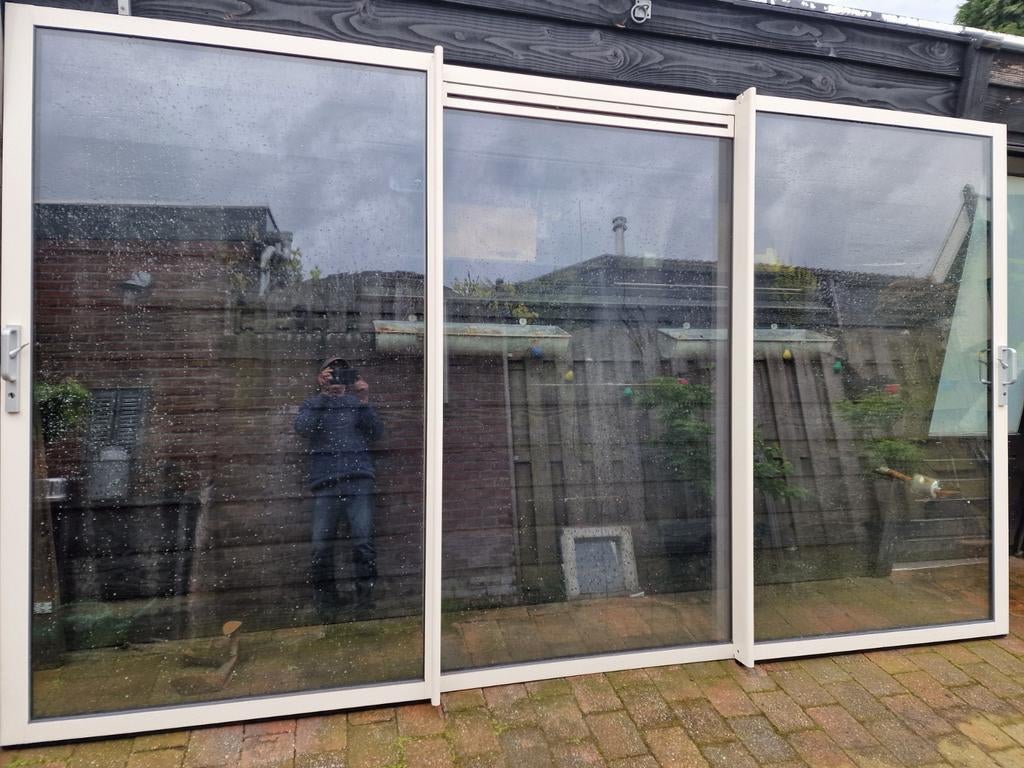 Schuifpui, Ophalen of Verzenden, Kunststof, 225 cm of meer, Schuifpui