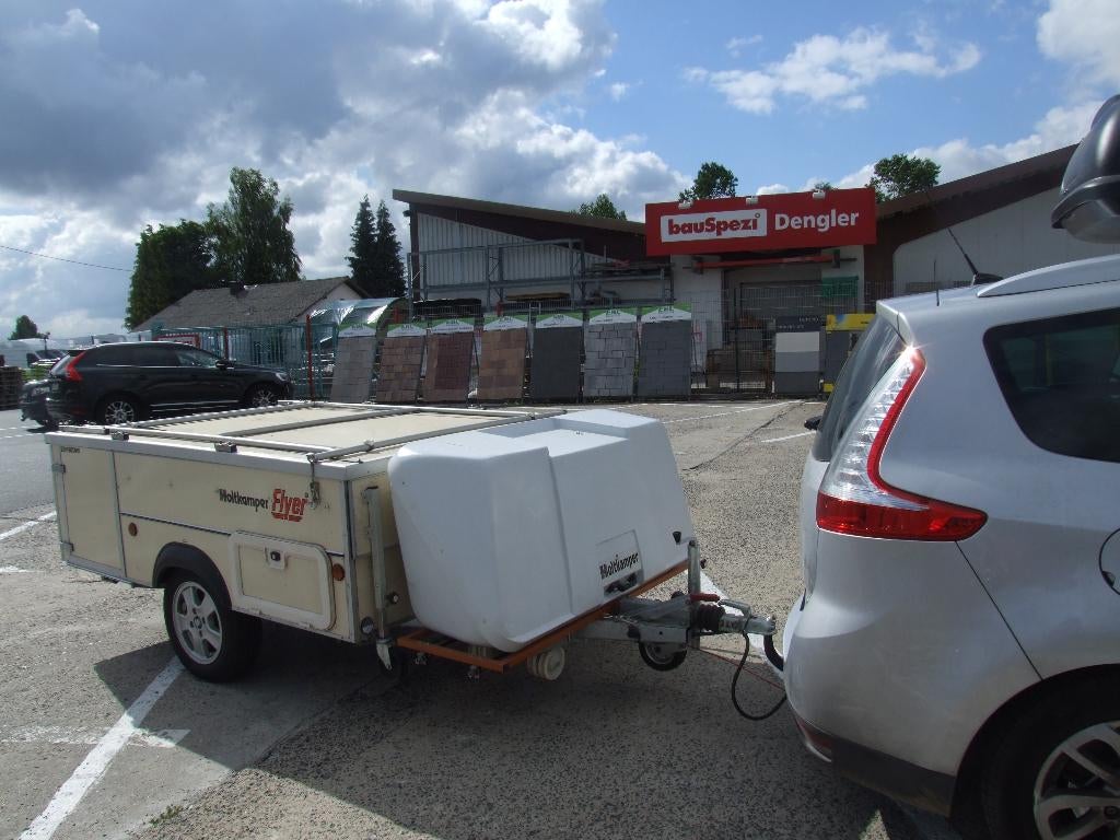 Holtkamper, Flyer Bedouin Membrane, vouwwagen, Ophalen, Beige, Aanwezig, Tot en met 6