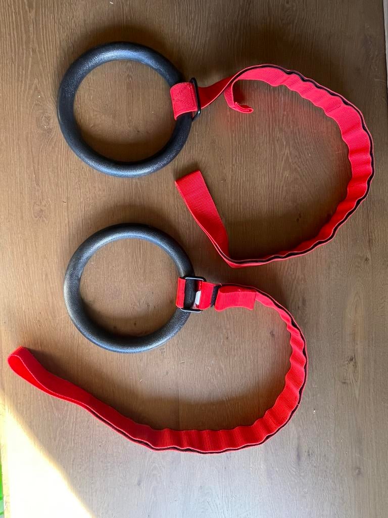 Ringen voor fitness of speeltuin/klimrek, Ophalen of Verzenden, Zo goed als nieuw, Overige typen