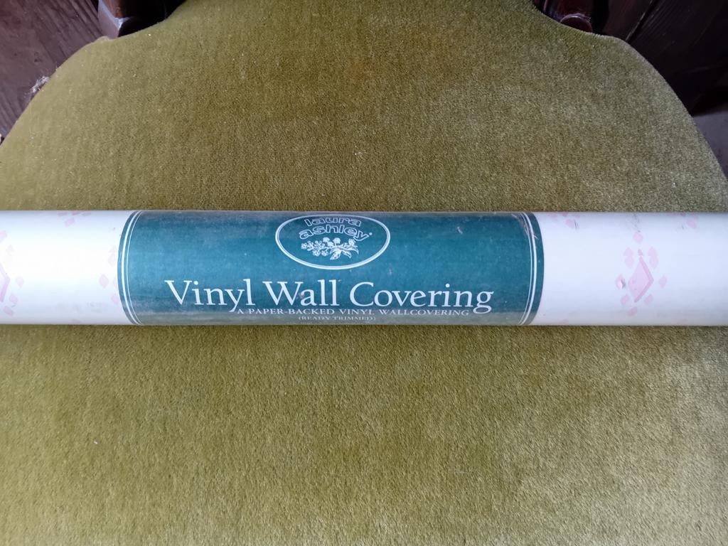 Laura Ashley Vinyl Behang - Nieuw in verpakking, Huis en Inrichting, Ophalen of Verzenden, Roze, Klassiek, Landelijk