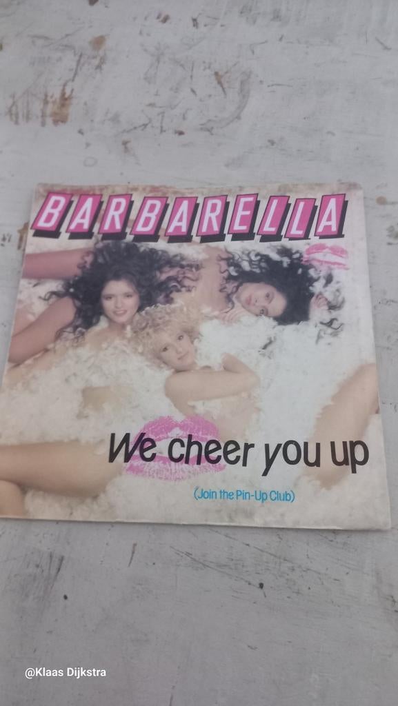 Barbarella - We cheer you up (Join the Pin-Up Club), Ophalen of Verzenden, 1980 tot 2000, Gebruikt
