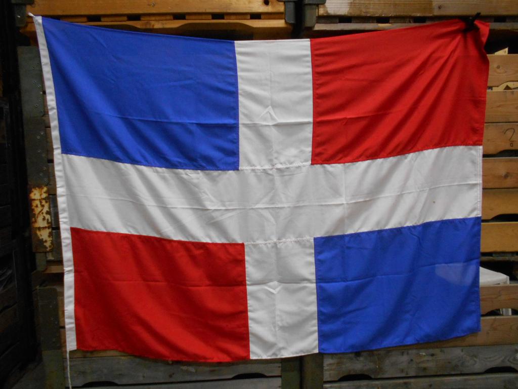Scheepsvlag Shipmate vlag Dominicaanse rep. Ca 1500x2250 cm, Ophalen of Verzenden, Zo goed als nieuw