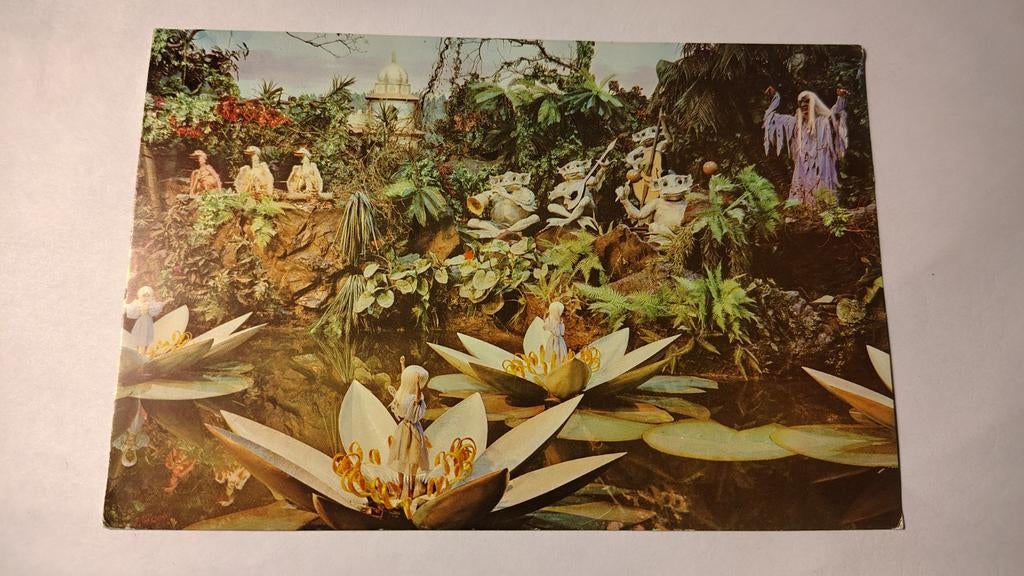 De Efteling De Indische Waterlelies Ansichtkaart ongelopen, Ophalen of Verzenden, 1980 tot heden, Noord-Brabant