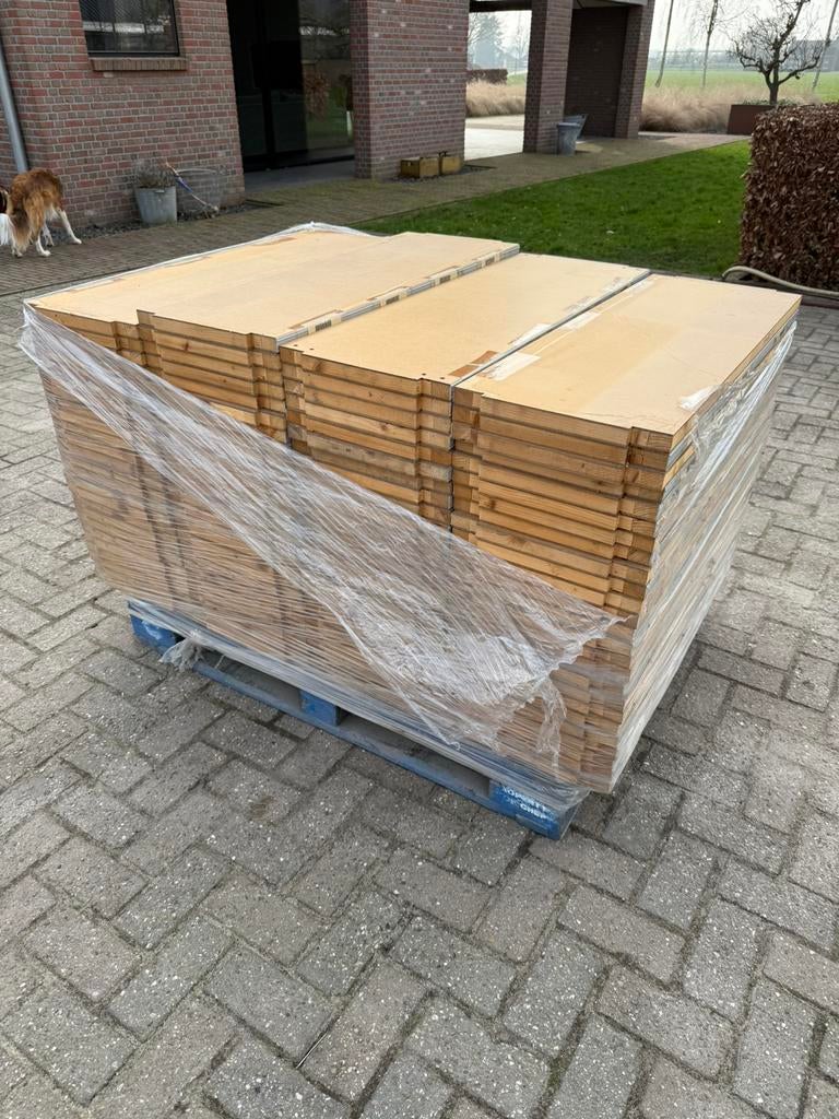 Bruynzeel stelling legplanken, Ophalen, Zo goed als nieuw