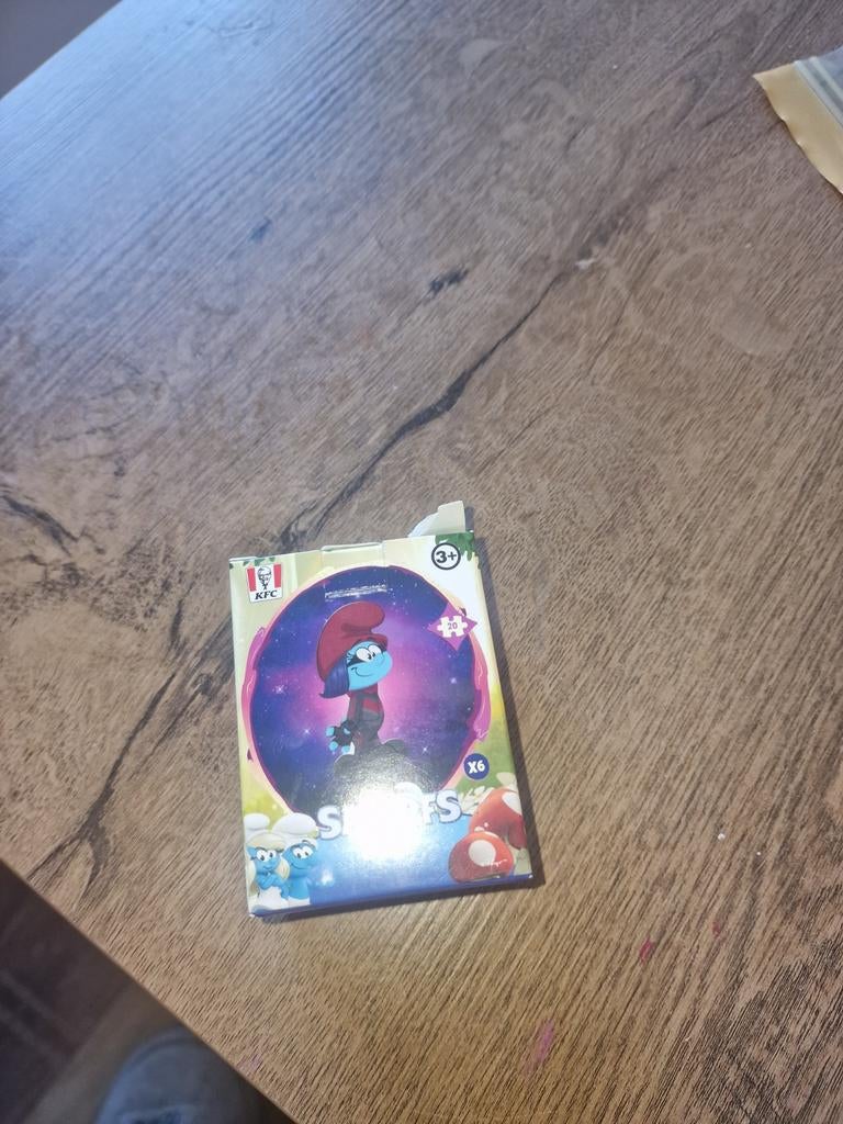 Smurfen Puzzel , Verpakking beschadigd, Ophalen of Verzenden, Nieuw, Verschillende Smurfen, Overige typen