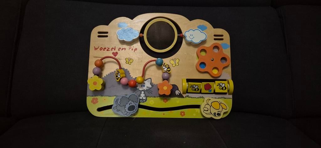 Woezel en Pip activiteiten bord, Ophalen