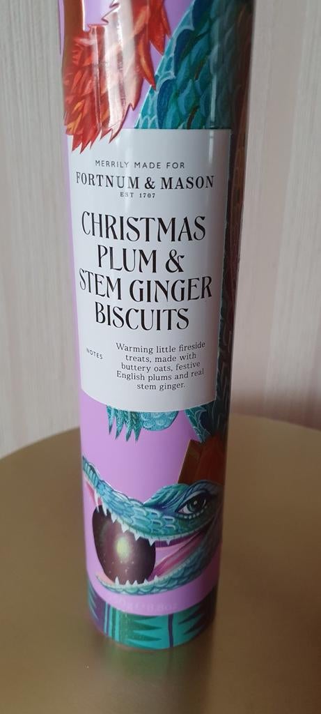 Fortnum & Mason blik met krokodil, 34.5 cm hoog, Verzenden, Zo goed als nieuw, Overige