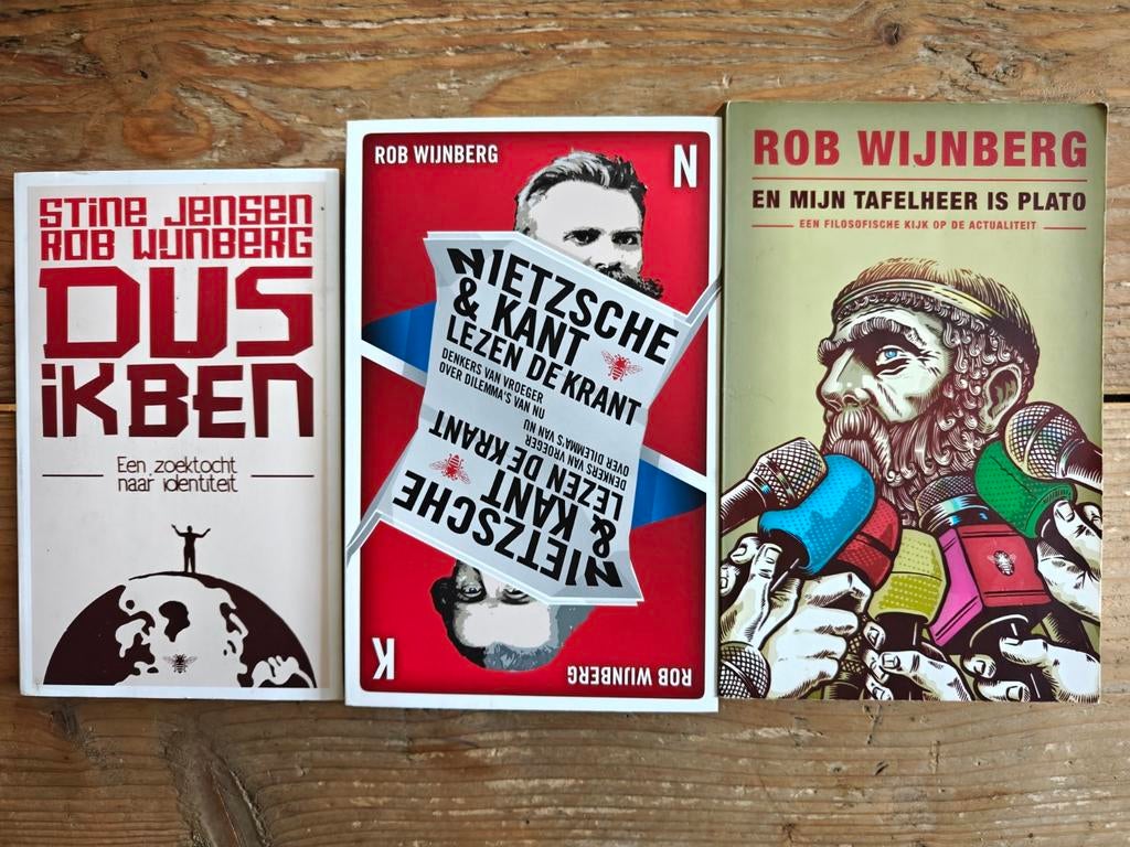 3 Boeken van Rob Wijnberg., Boeken, Ophalen of Verzenden, Zo goed als nieuw