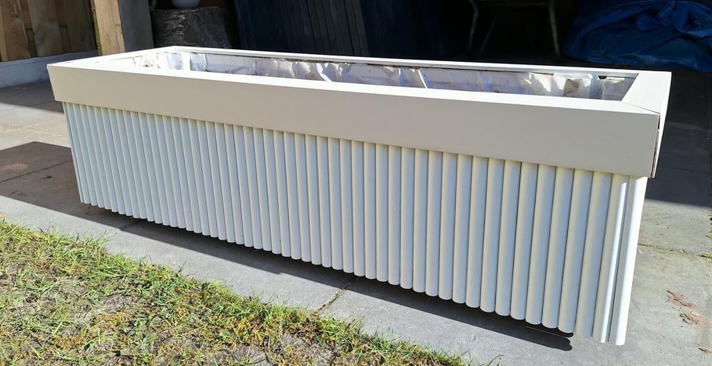 Verrijdbare plantenbak van kunststof, Kunststof, Gebruikt, Minder dan 40 cm, Balkon