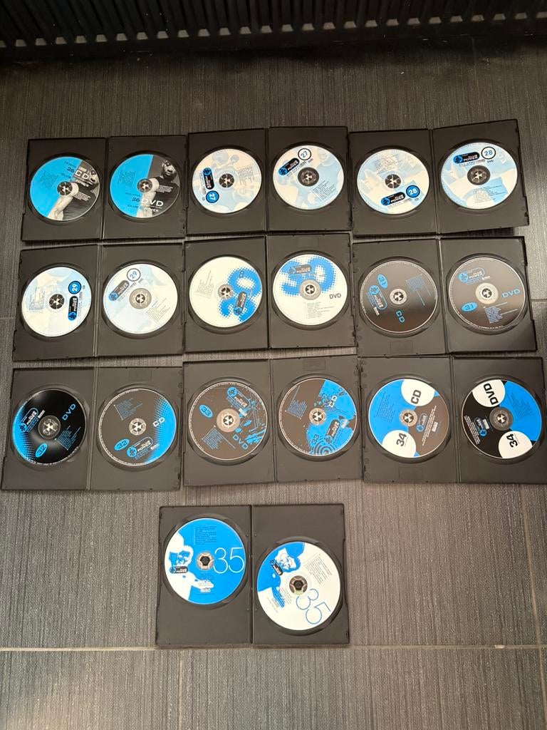 10 x Club joy power instructie dvd / cd 26-35, Cursus of Instructie, Alle leeftijden, Ophalen of Verzenden, Gebruikt