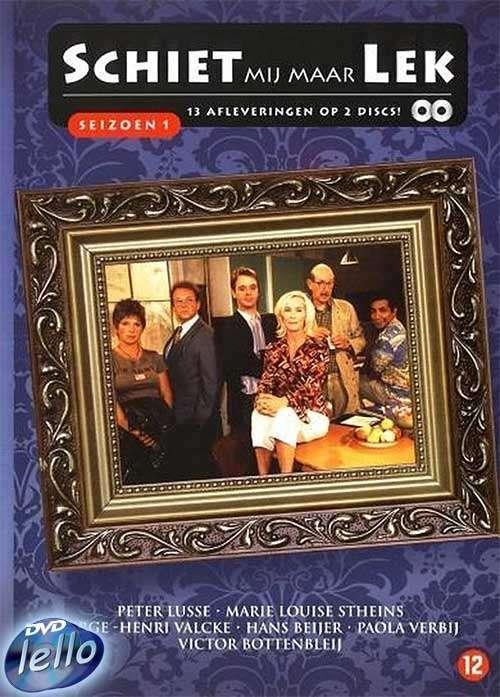 Schiet mij maar Lek, Seizoen 1 (2001 Peter Lusse) igs, Gebruikt, Ophalen of Verzenden, Komedie, Tv fictie