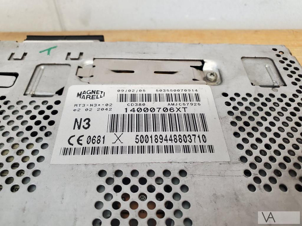 Peugeot 807 2002 - 2010 radio navigatie C8 Ulysse Phedra, Gebruikt, -, -, Ophalen of Verzenden