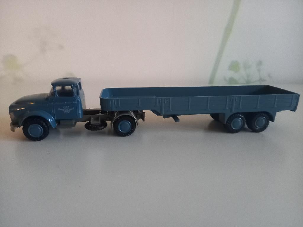 Daf torpedo met oplegger DOTC, Ophalen of Verzenden, Zo goed als nieuw, Bus of Vrachtwagen, Lion Toys