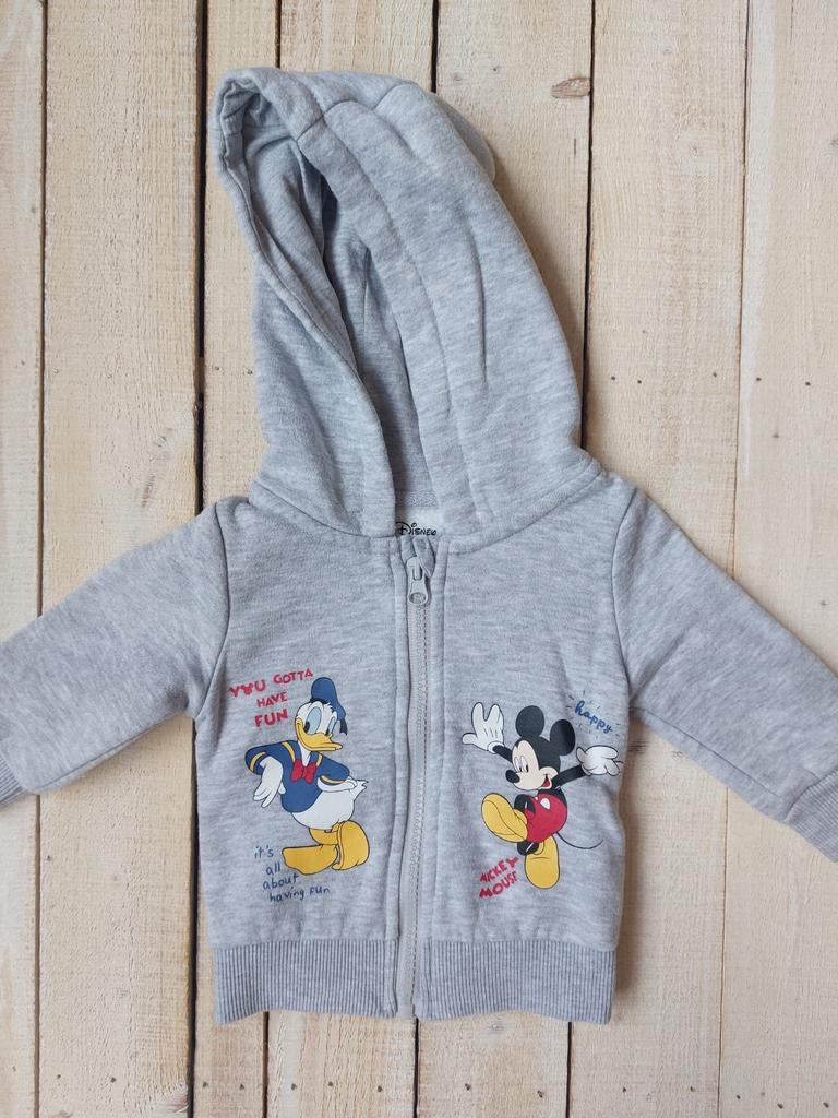Primark Vest Maat 62 - Mickey & Donald, Zo goed als nieuw, Primark, Truitje of Vestje, Verzenden