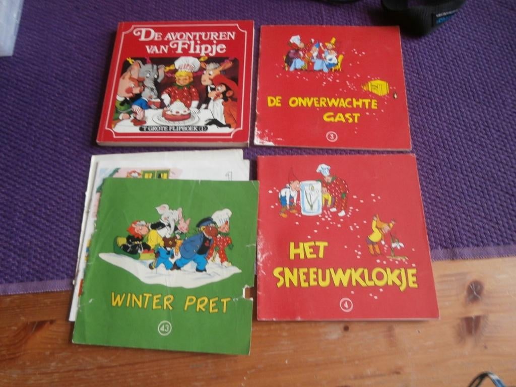 Boek hoe flipje geboren werd winter pret sneeuwklokje Tiel, Ophalen of Verzenden, Gelezen, Flipje