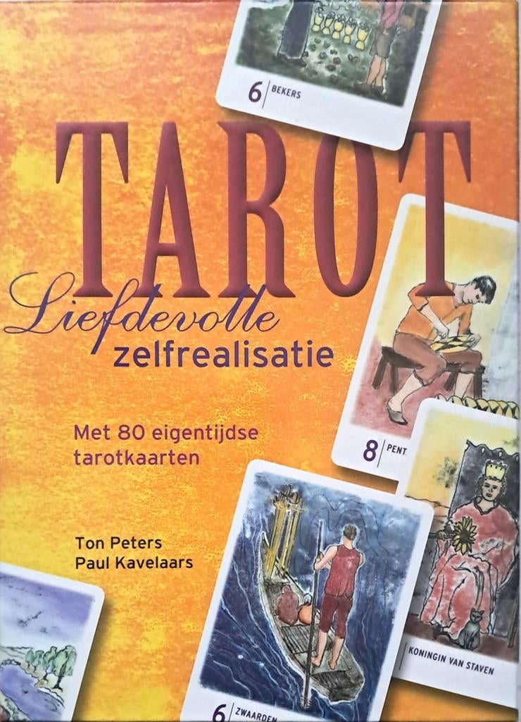 ACTIE. TAROTDECK  'TAROT, Liefdevolle hij Zelfrealisatie', Tarot of Kaarten leggen, Nieuw, Instructieboek, Verzenden