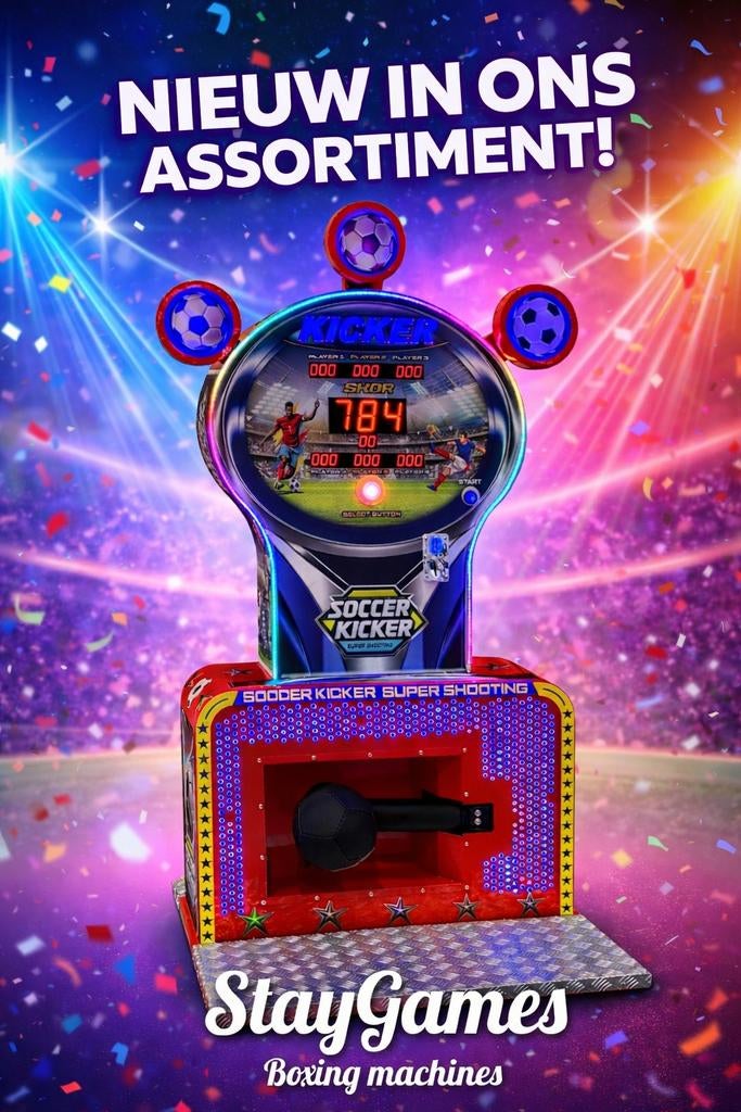 Voetbal/ kicker Automaat, Ophalen