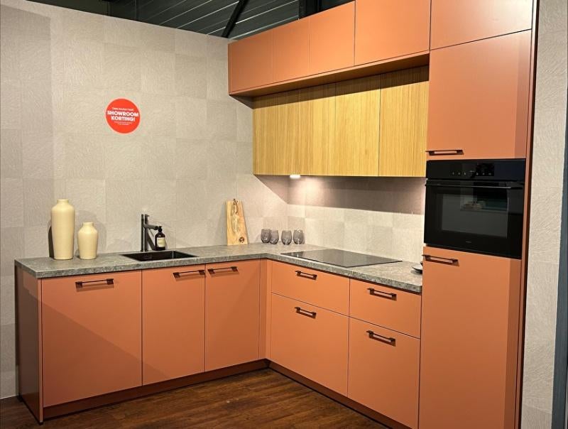 Complete showroomkeuken Cerezo/Richard, Ophalen, Overige kleuren, Hoekkeuken, Nieuw