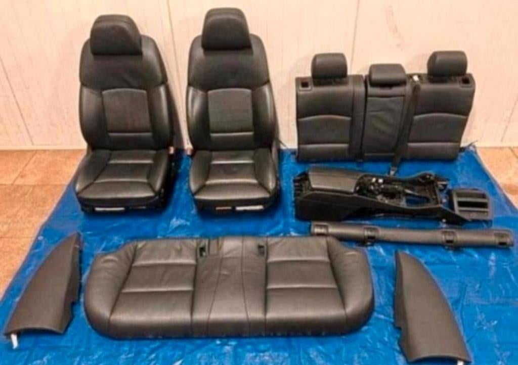 Interieur BMW F11 zonder voorstoelen en deurpanelen achter., Auto-onderdelen, Interieur en Bekleding, Ophalen, Gebruikt, BMW