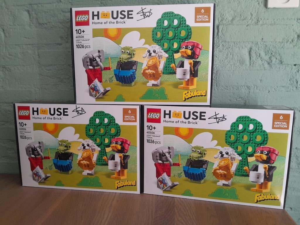 2x LEGO Fabuland 40506 met Handtekening - Special Edition, Ophalen of Verzenden, Nieuw, Complete set, Lego