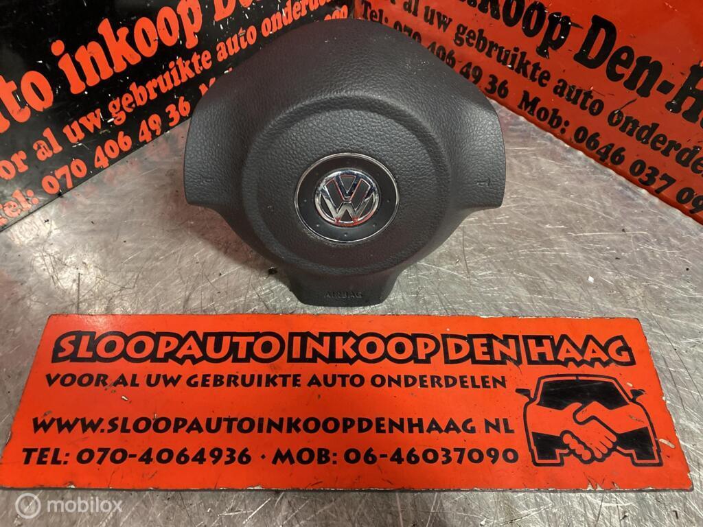 Volkswagen Polo 6R ('09-'14) Stuur Airbag | 6R0880201F, Auto-onderdelen, Besturing, Volkswagen, Gebruikt, Ophalen of Verzenden