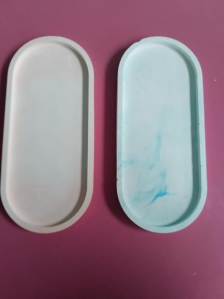 Ovaal  dienblad/schaal 8,50 perstuk, Ophalen of Verzenden, Nieuw, Schaal