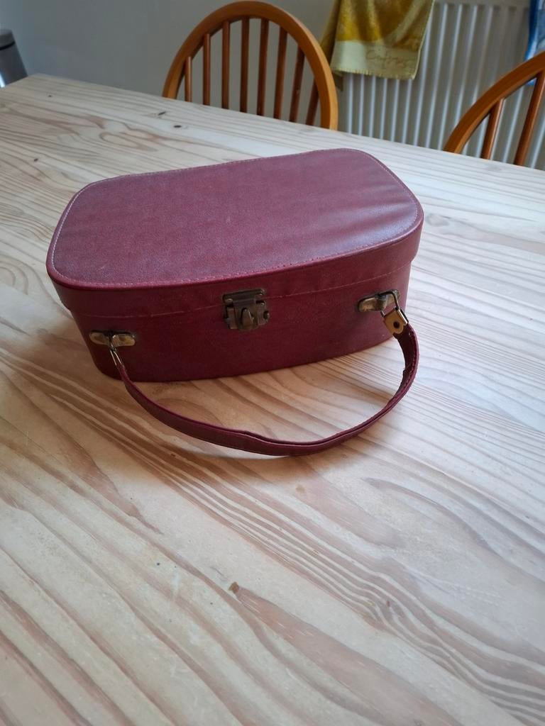 Vintage Beauty Case - Charmante Reisgenoot, Ophalen, Gebruikt, Met slot, Hardcase