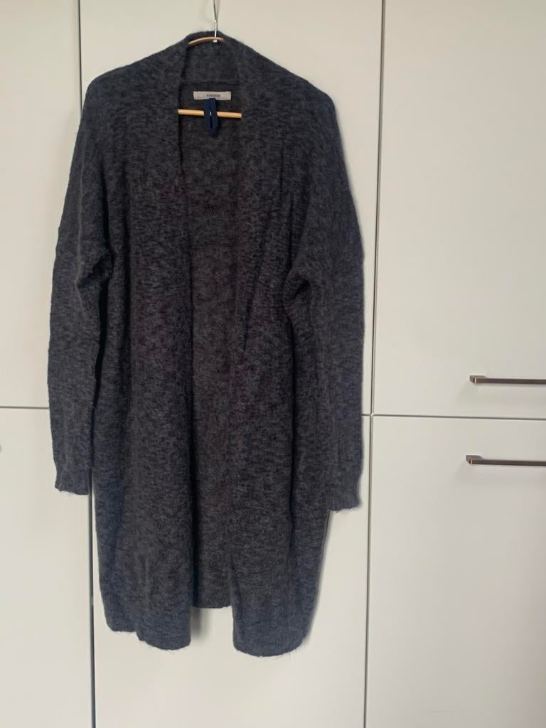 Humanoid vest blauw gemeleerd M, Kleding | Dames, Truien en Vesten, Verzenden, Zo goed als nieuw, Maat 38/40 (M), Blauw