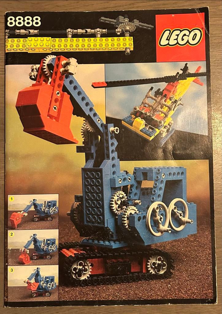 Lego Bouwinstructie Boek 8888, Ophalen of Verzenden, Gebruikt, Losse stenen, Lego
