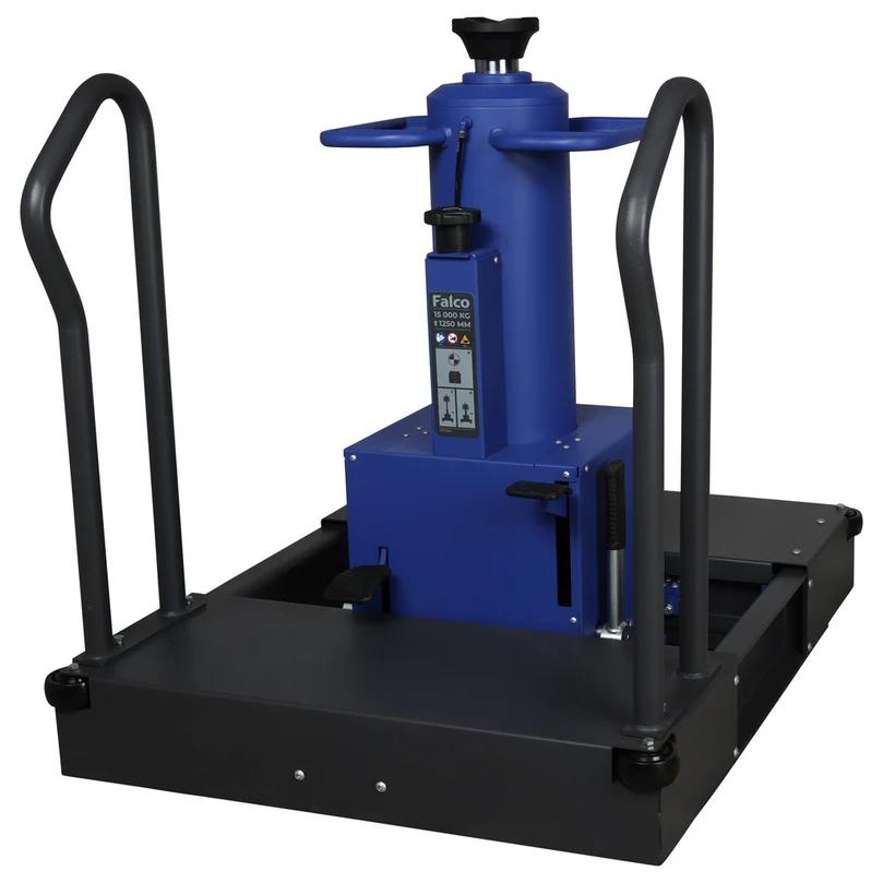 Falco Verrijdbare Putkrik 15 Ton, Ophalen, Zo goed als nieuw, Hydraulisch, Garagekrik