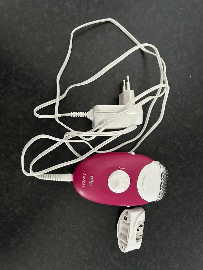 Braun Silk épil 3, Witgoed en Apparatuur, Persoonlijke-verzorgingsapparatuur, Ophalen of Verzenden, Gebruikt, Scheren en Epileren
