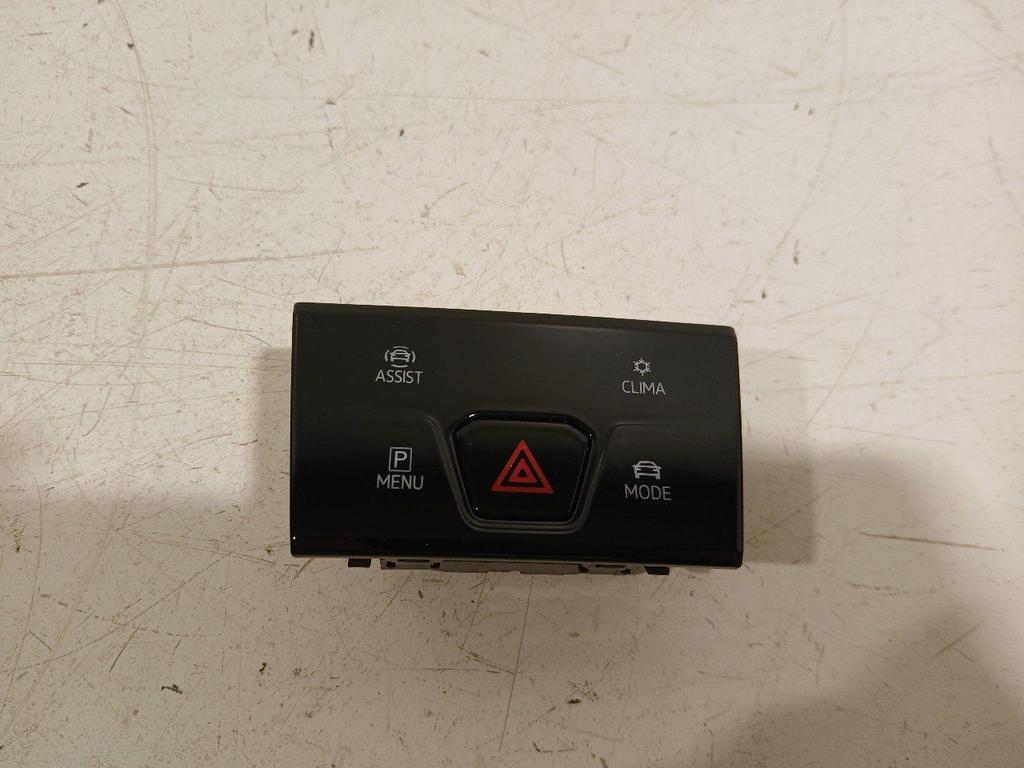 Alarmlicht schakelaar Volkswagen Golf, Auto-onderdelen, Onderdelen@venauto.nl, Van der Ven Autorecycling B.V., Gebruikt, Ettenseweg 76, 4706 PB Roosendaal, The Netherlands