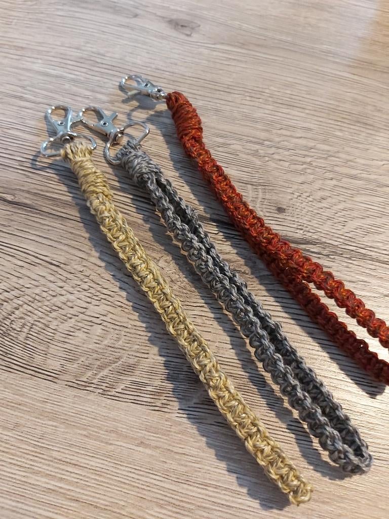 Macrame Sleutelhanger, Verzamelen, Sleutelhangers, Ophalen of Verzenden, Nieuw