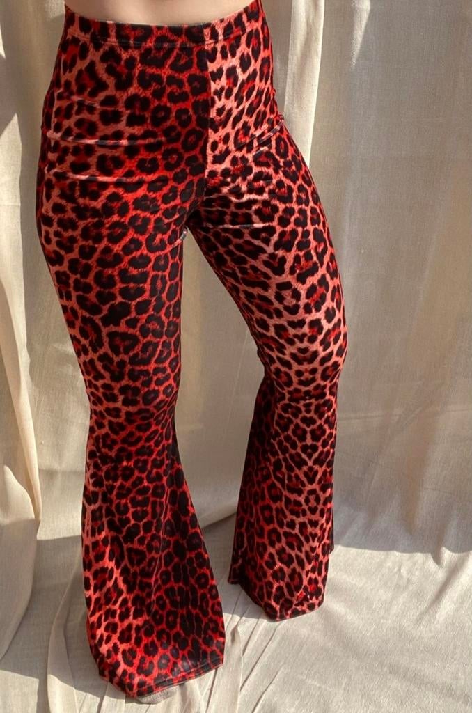 Flared broek. Xs, Verzenden, Zo goed als nieuw, Maat 34 (XS) of kleiner, Lang