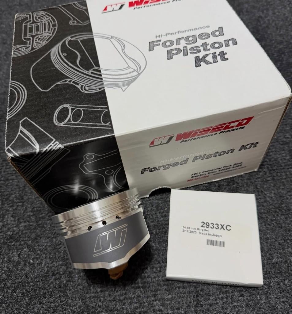 Wiseco Forged Piston set - Toyota Starlet GT Glanza 4E-FTE
