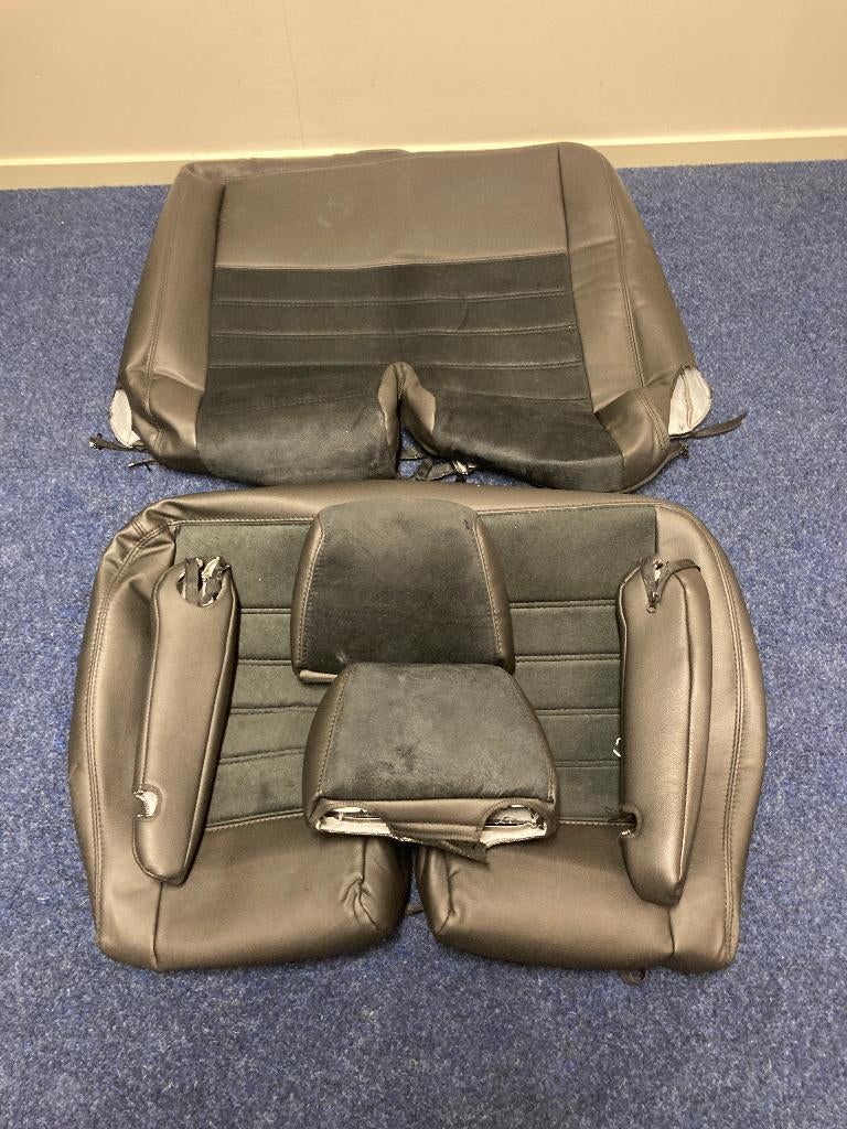 Volkswagen Transporter T5/ T6 leren stoelbekleding, zwart., Ophalen, NVT, Zo goed als nieuw, VW