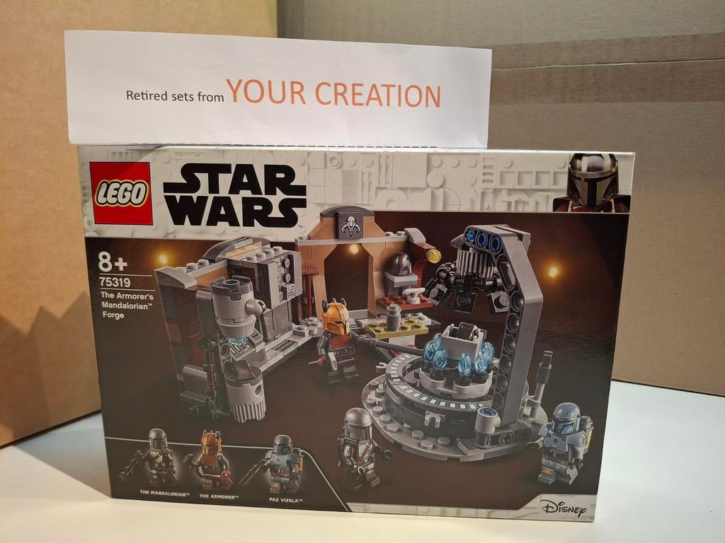 NIEUWLEGO 75319 Mandalorian Wapensmederij, Ophalen of Verzenden, Nieuw, Complete set, Lego