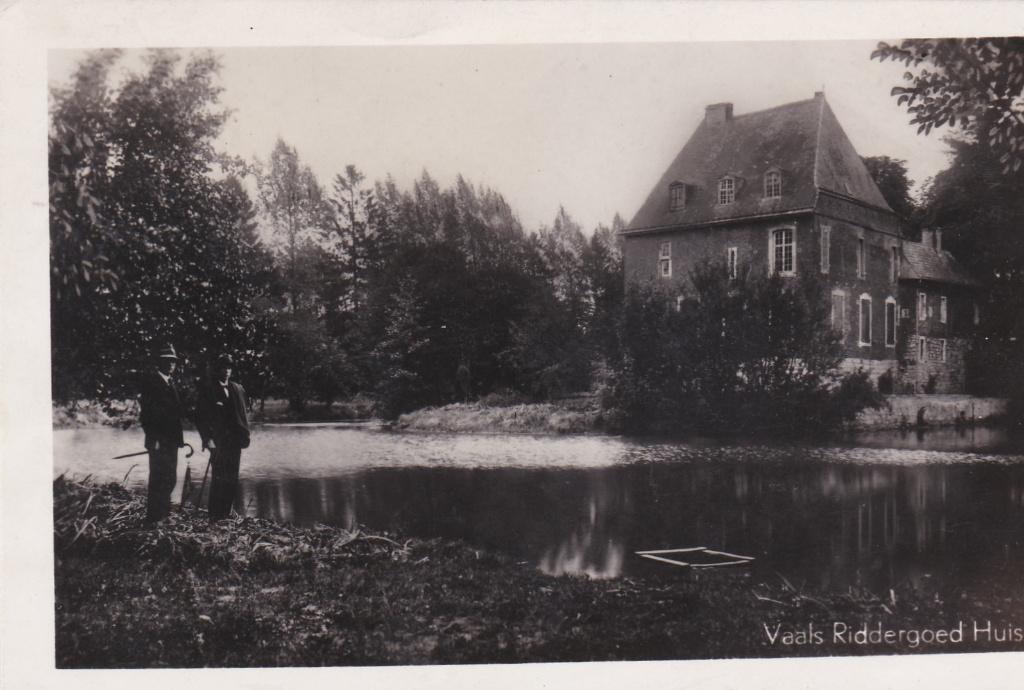 18121 Vaals Riddergoed huis Limburg gelopen 1948, Ophalen of Verzenden, 1940 tot 1960, Gelopen, Limburg