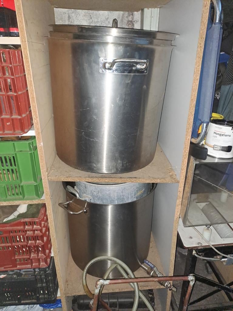 Bierbrouw set, Ophalen, Gebruikt