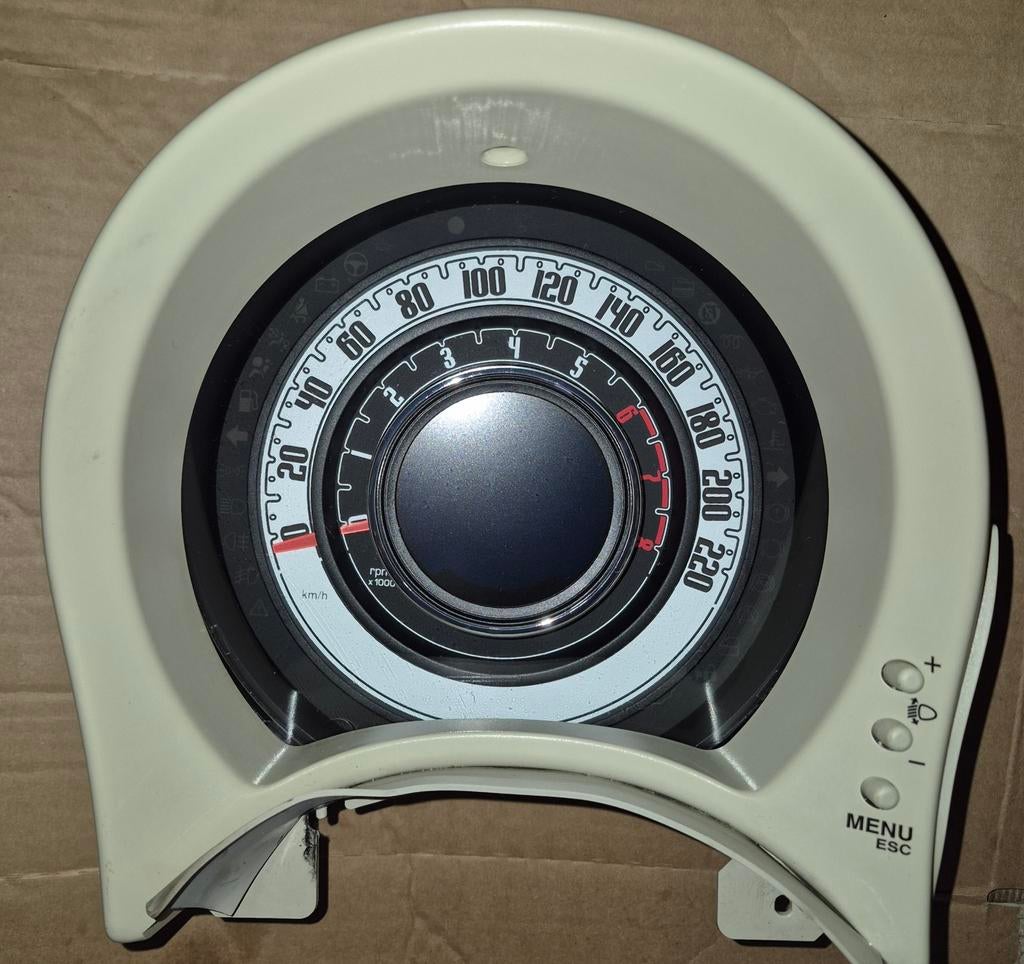 Fiat 500 Instrumentenpaneel, Ophalen, Gebruikt, Fiat