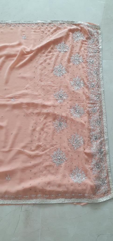 Saree | Sari - met blouse, Ophalen of Verzenden, Zo goed als nieuw, Overige typen